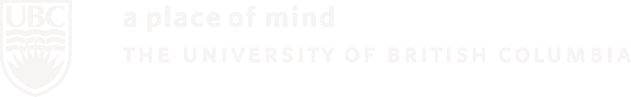 The University of British Columbia, A place of mind brand logo