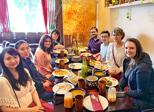 Group Lunch, August 2019