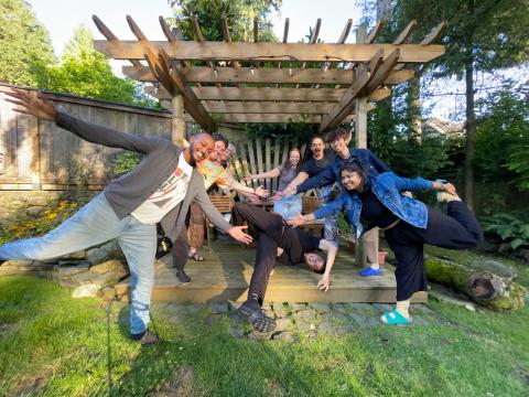 SPIN Students at our summer 2024 pot luck 