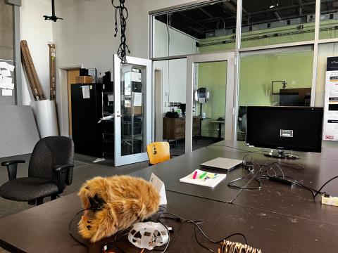 Fur everywhere! SPIN workspace