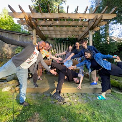 SPIN Students at our summer 2024 pot luck 