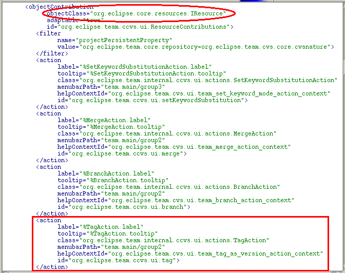 "TagAction" in plugin.xml