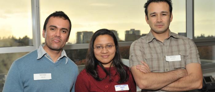 CS grad students attending the awarding of the Dolby Research Chair in Computer Science event CS grad students attending the awarding of the Dolby Research Chair in Computer Science event