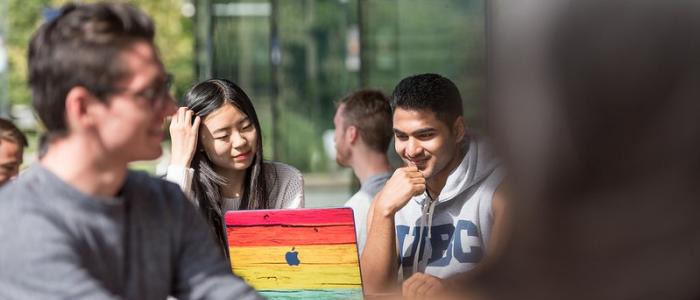 Students representing diversity Students representing diversity