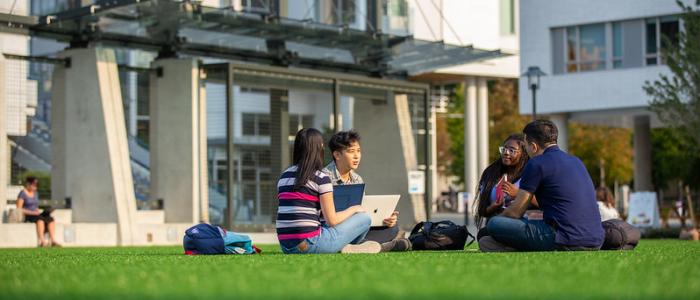 Diversity group of students at UBC