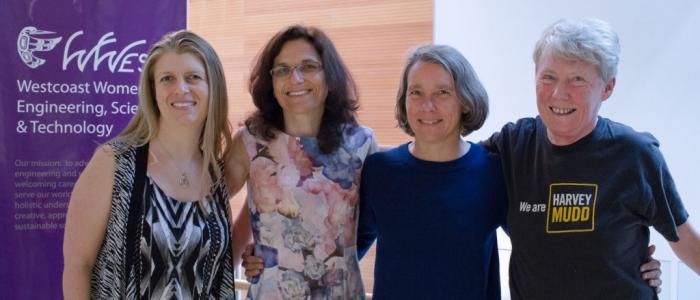 (L - R) Lesley Shannon, Elizabeth Croft, Anne Condon, Maria Klawe (L - R) Lesley Shannon, Elizabeth Croft, Anne Condon, Maria Klawe
