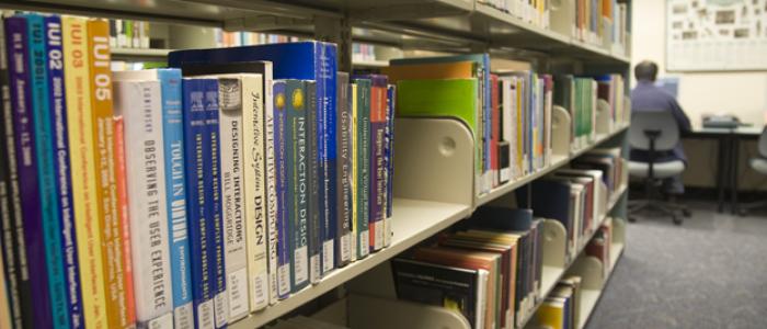 Access a current core collection of books, journals, electronic resources, theses, CD-ROMs and more.