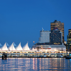 Vancouver at night