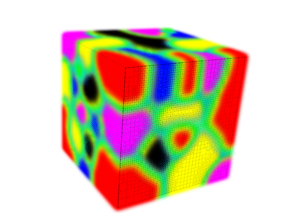 3D simulation at time step 5