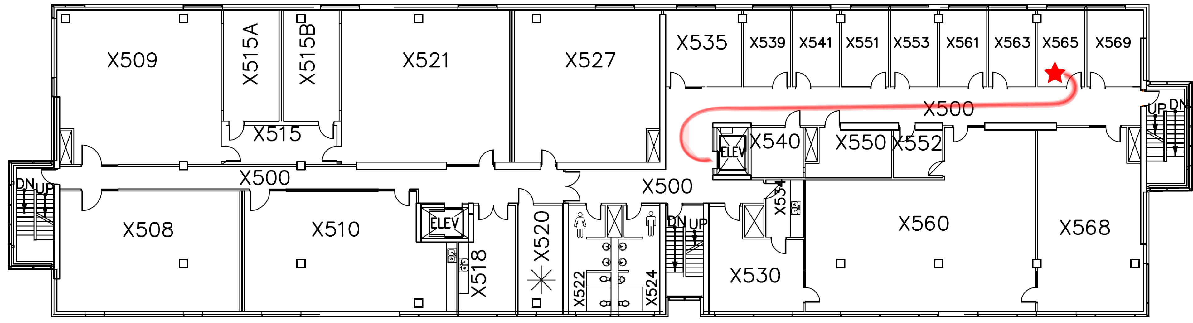 ICICS X-5 Floorplan