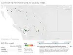 Firest: Visualizing the Current State and Impact of Wildfires Across Canada