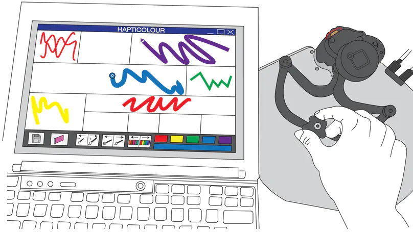 Haptic Coloring Platform for Practising Mindfulness