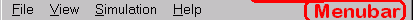 Menubar